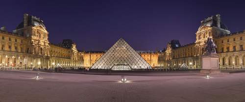 Louvre Palace and the Pyramid