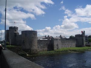 Limerick Castle, view from the River Shannon